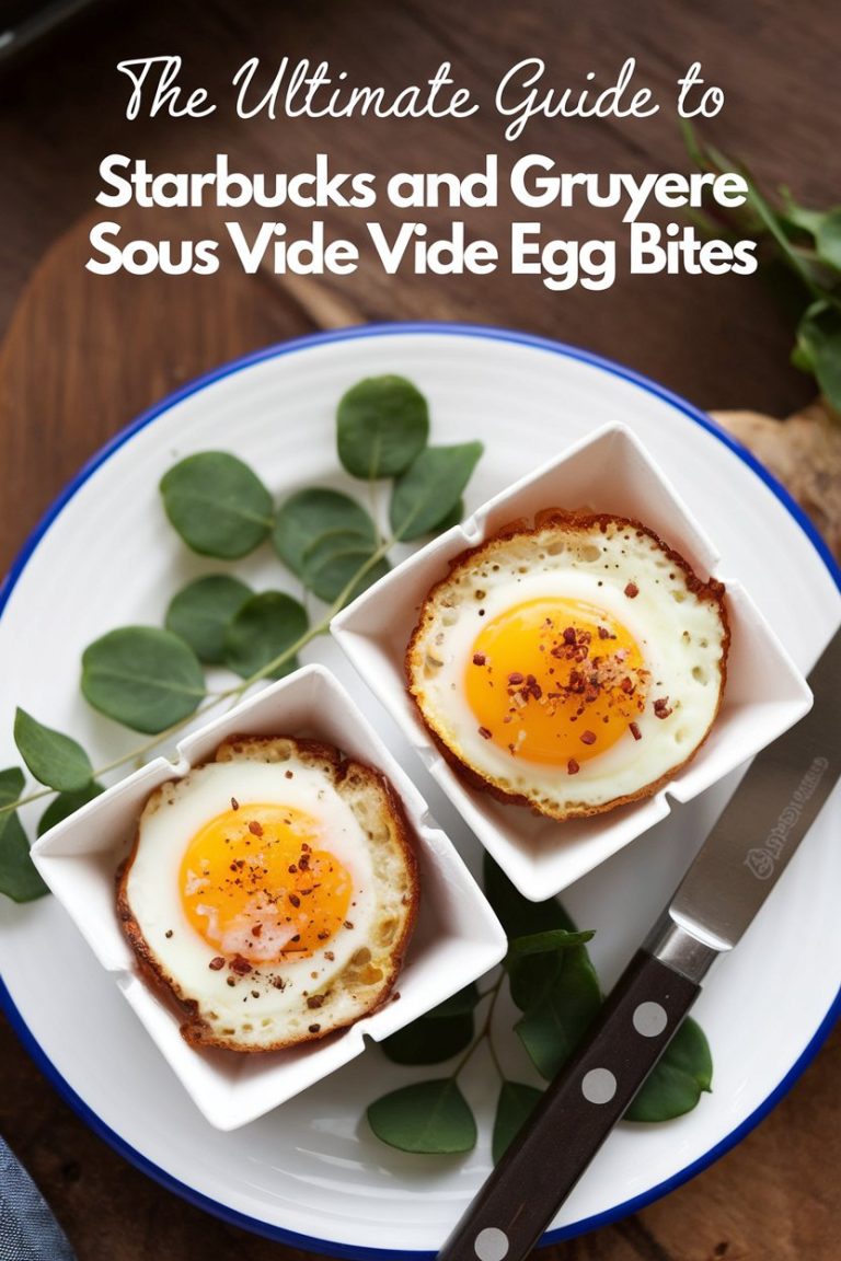 Transform your mornings with our guide to creating Starbucks Bacon and Gruyere Sous Vide Egg Bites. This recipe captures the essence of the original, allowing you to enjoy a restaurant-quality breakfast in the comfort of your home. Indulge in a delicious, convenient meal that tastes just like your favorite café treat!