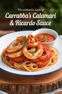 Elevate your appetizer game with our version of Carrabba's Calamari & Ricardo Sauce. This recipe replicates the unmistakable flavors and textures of the original, allowing you to enjoy the perfect crunch of calamari and a delightful kick from the sauce. Get ready for a culinary experience that feels like dining out without leaving your home!