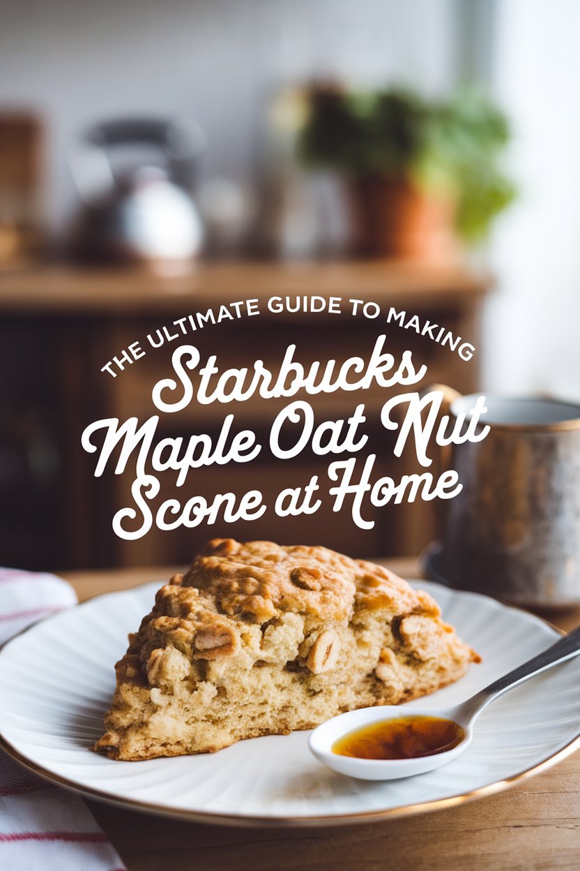Indulge in the delightful flavors of Starbucks Maple Oat Nut Scone right from your kitchen with our ultimate copycat recipe. This guide reveals how to combine tender oats, crunchy nuts, and a rich maple glaze, ensuring each bite tastes just like the beloved original you crave with your morning coffee.