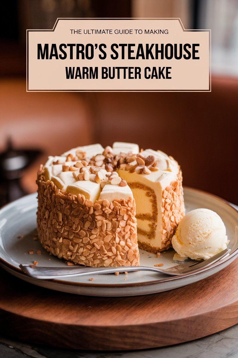 Discover how to turn your kitchen into a dessert haven with this copycat recipe for Mastro's Steakhouse Warm Butter Cake! This ultimate guide provides everything you need to create a sumptuous cake that oozes with warmth and flavor, just like the one served at your favorite steakhouse. Enjoy a decadent treat that’s sure to impress everyone at your table!