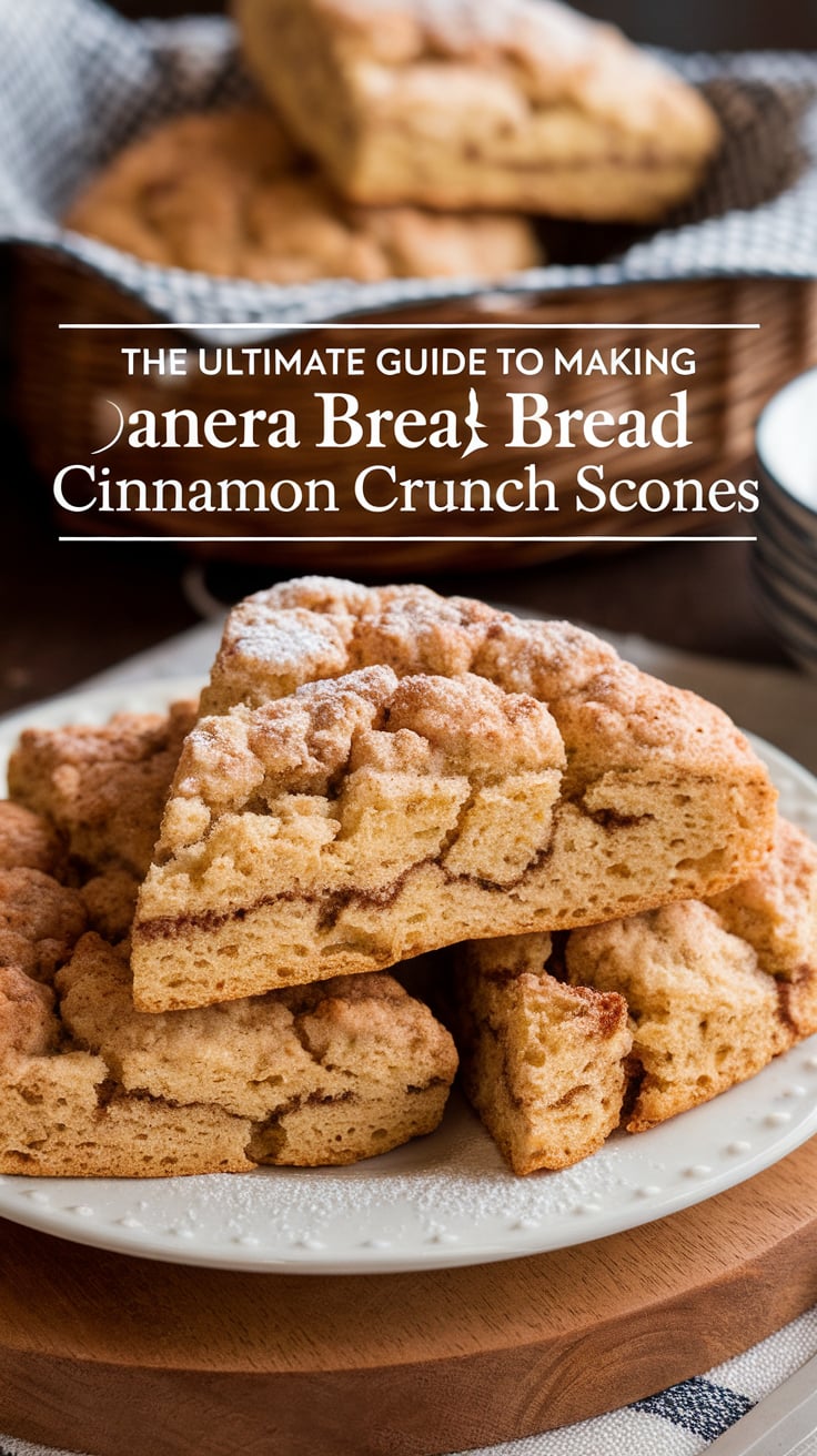 Experience the warm, comforting aroma of freshly baked scones with our step-by-step guide to making Panera's famous Cinnamon Crunch Scones at home. This copycat recipe delivers all the scrumptious flavor of the original, making it easier than ever to satisfy your craving for these delectable treats.