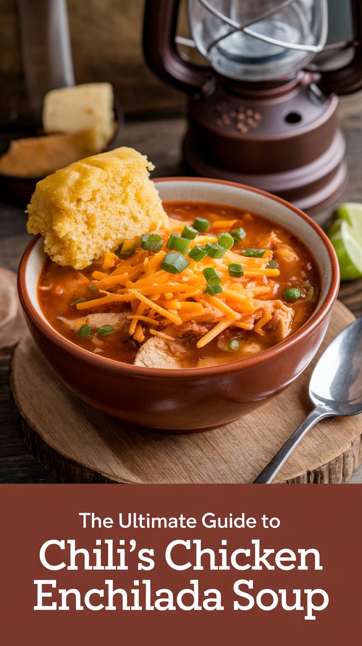 Craving the delicious warmth of Chili's Chicken Enchilada Soup? Look no further! Our expertly crafted recipe guides you through recreating this iconic soup, ensuring each spoonful is bursting with flavor. From the savory chicken to the perfectly blended enchilada sauce, you'll discover how easy it is to replicate that restaurant experience in your own home.