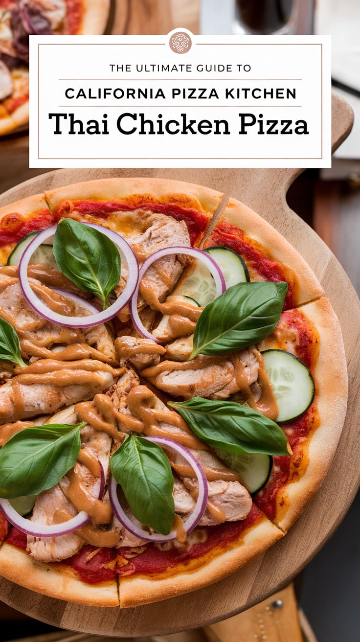 Transform your pizza night with our ultimate guide to California Pizza Kitchen's Thai Chicken Pizza, crafted to replicate that iconic taste you crave. With fresh ingredients and an irresistible blend of flavors, this homemade version is just as delicious as the restaurant classic, making it the perfect treat for any occasion!