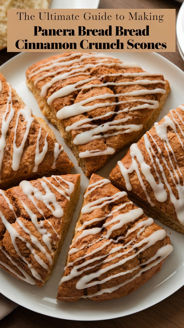 Discover the secret to replicating the café classic with our easy-to-follow guide for Panera Bread Cinnamon Crunch Scones. This copycat recipe captures the beloved flavors and textures perfectly, allowing you to enjoy the same delicious taste you crave right from your own kitchen.