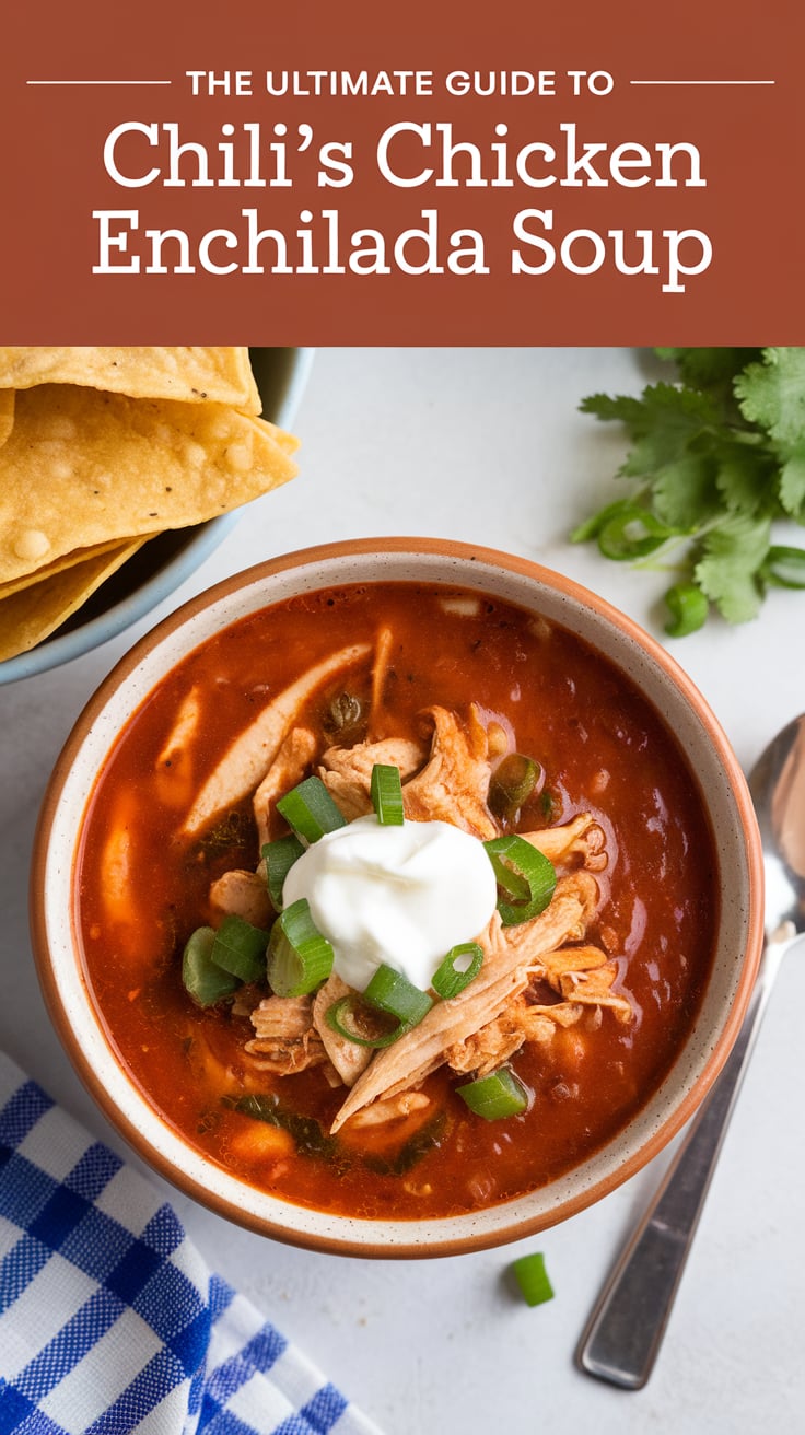 Transform your mealtime with our copycat recipe for Chili's Chicken Enchilada Soup, a dish that will transport your taste buds straight to your favorite restaurant. Packed with all the right spices and topped with your choice of garnishes, this soup not only satisfies cravings but is also a versatile dish that you can customize to your liking. Get ready for a culinary delight that rivals the original!