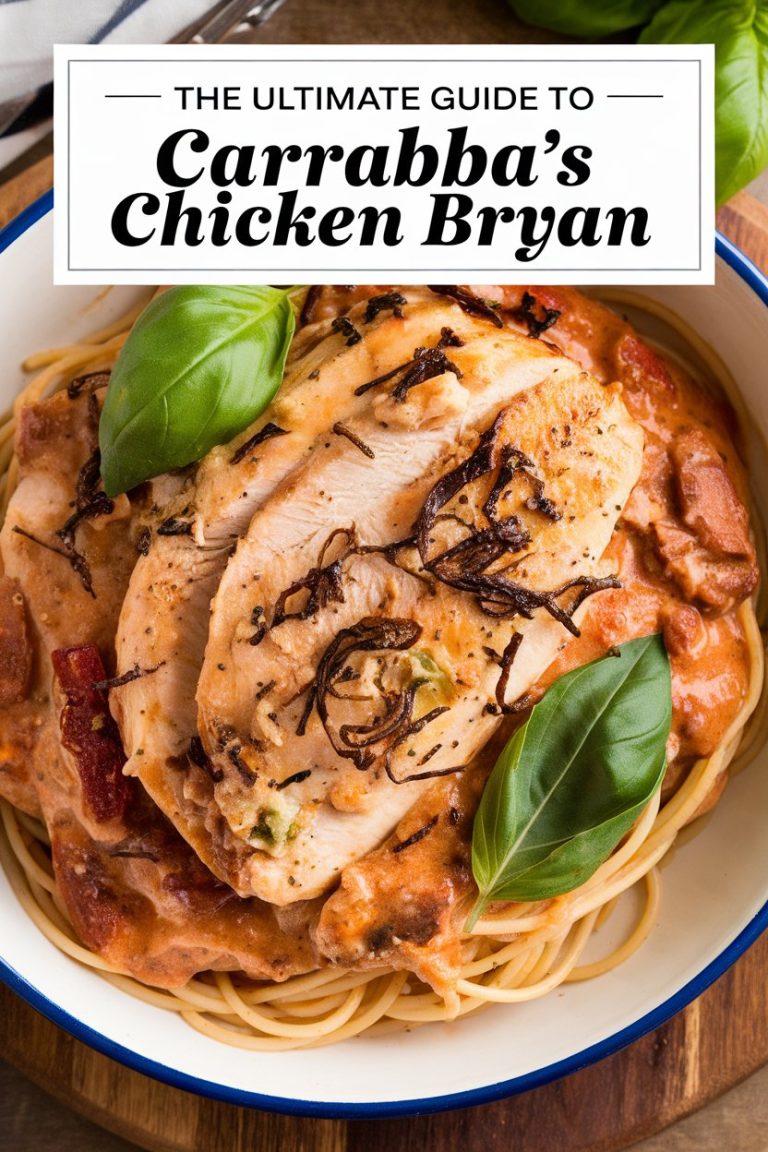 Why go out for dinner when you can whip up a delicious version of Carrabba's Chicken Bryan at home? This comprehensive recipe guide is packed with tips to recreate the bold flavors and fresh ingredients that define this classic dish. Enjoy a culinary journey that promises the same unforgettable taste in every bite!