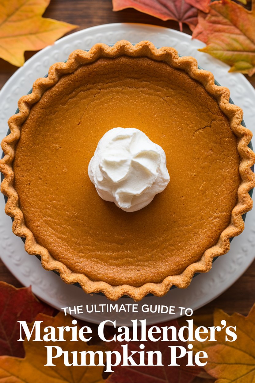 Why settle for store-bought when you can master the art of Marie Callender’s Pumpkin Pie in your kitchen? Our ultimate guide provides key tips for achieving that flaky crust and aromatic filling that have made this pie so cherished. Celebrate the flavors of autumn with a homemade dessert that brings the essence of Marie Callender’s right to your home!