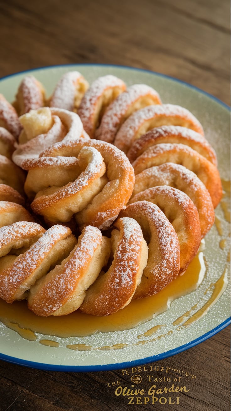 Indulge in the delightful flavors of The Delightful Taste of Olive Garden Zeppoli, a copycat recipe that recreates the iconic Italian dessert right in your own kitchen. These warm, fluffy doughnuts dusted with powdered sugar are the perfect way to satisfy your sweet tooth. Discover how to master this beloved treat that tastes just like the original and will have your family asking for seconds!