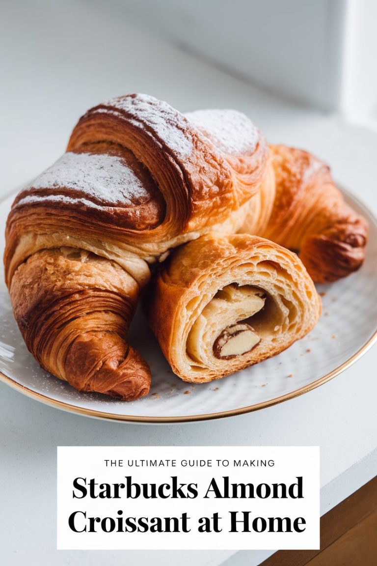 Unlock the secret to making Starbucks Almond Croissants with this incredible copycat recipe! Featuring simple ingredients and thoughtful techniques, our ultimate guide ensures that you can enjoy these decadent pastries whenever you desire. Get ready to savor the flaky perfection and rich almond flavor that captures the essence of the original treat!