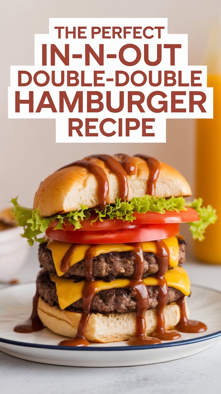 Imagine biting into a perfectly cooked double patty, nestled between freshly toasted buns, and topped with melted cheese, crisp lettuce, and ripe tomatoes. This recipe guides you through the steps to replicate that iconic taste and texture, ensuring every element is just as satisfying as what you would get from In-N-Out.
