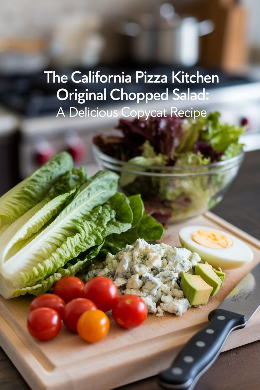 Discover how to make California Pizza Kitchen’s Original Chopped Salad with this fantastic copycat recipe! Featuring a mix of crisp greens, savory toppings, and a flavorful dressing, our ultimate guide ensures every bite is reminiscent of the restaurant staple you adore. Elevate your salad game and savor a dish that’s bursting with freshness and taste!