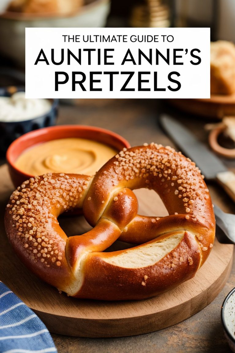 Unlock the secret to Auntie Anne's Pretzels with this fantastic copycat recipe! Featuring a simple ingredient list and clear instructions, our ultimate guide ensures that you can enjoy soft pretzels that mirror the deliciousness of the original. Get ready to savor a warm, buttery snack that’s perfect for any occasion!