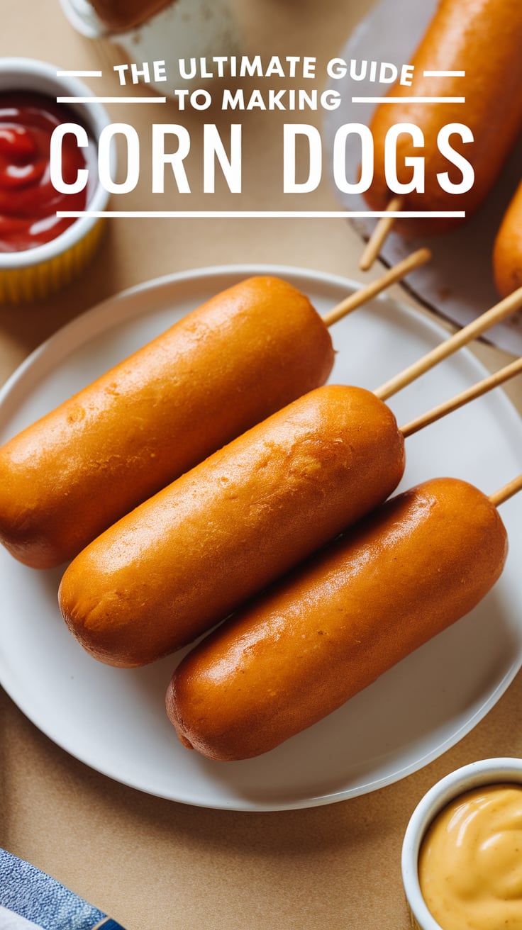 Ideal for backyard barbecues, family gatherings, or simply a fun weekend cooking project, these corn dogs bring a smile to faces of all ages. With step-by-step instructions, you’ll be able to whip up a batch that rivals the original, making every bite a delightful moment.