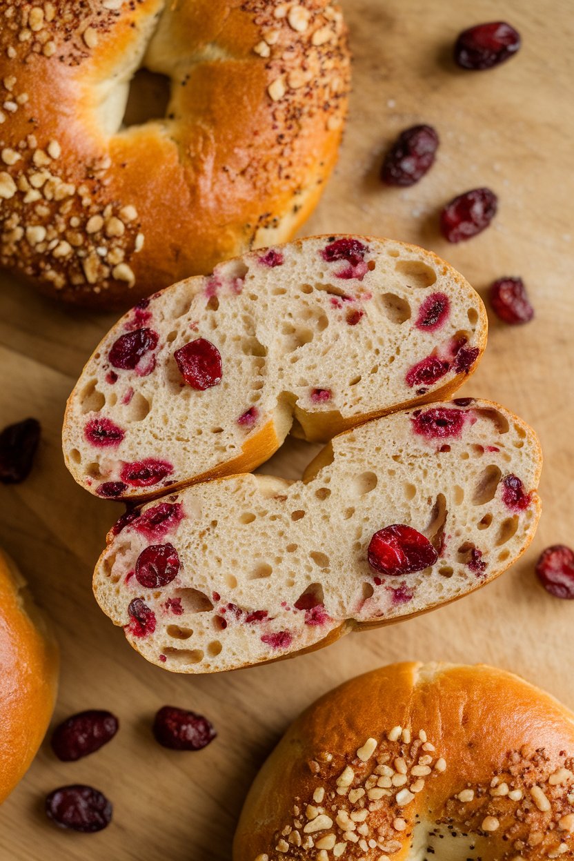 Dive into the delightful flavors of Panera Bread's Cranberry Walnut Bagels with our ultimate copycat recipe. This guide will walk you through creating soft, chewy bagels loaded with tart cranberries and crunchy walnuts, capturing the essence of the original bakery favorite that pairs perfectly with your morning coffee.