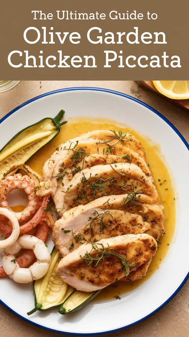 Transform your mealtime with the delightful experience of Chicken Piccata, inspired by Olive Garden. Our copycat recipe offers all the fresh, zesty flavors you love, making it a go-to choice for cozy dinners or entertaining guests. Prepare to indulge in a dish that’s not just delicious but also incredibly simple to recreate, bringing the elegance of fine dining into your home!