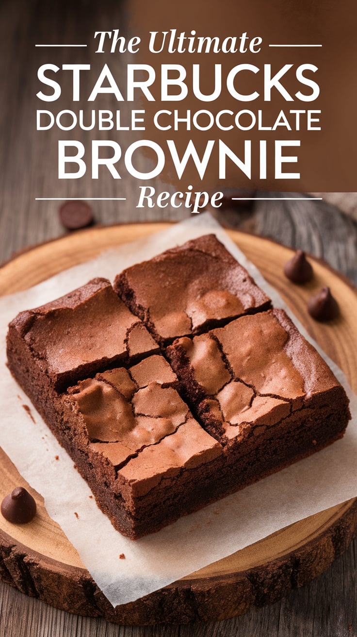 Experience the pleasure of homemade desserts with The Ultimate Starbucks Double Chocolate Brownie Recipe, a copycat version that replicates the beloved café brownie perfectly. With an irresistible combination of chocolate chunks and a fudgy base, this recipe guarantees a decadent treat for any chocolate enthusiast. Join us as we reveal the easy method to bring a taste of Starbucks right to your kitchen!