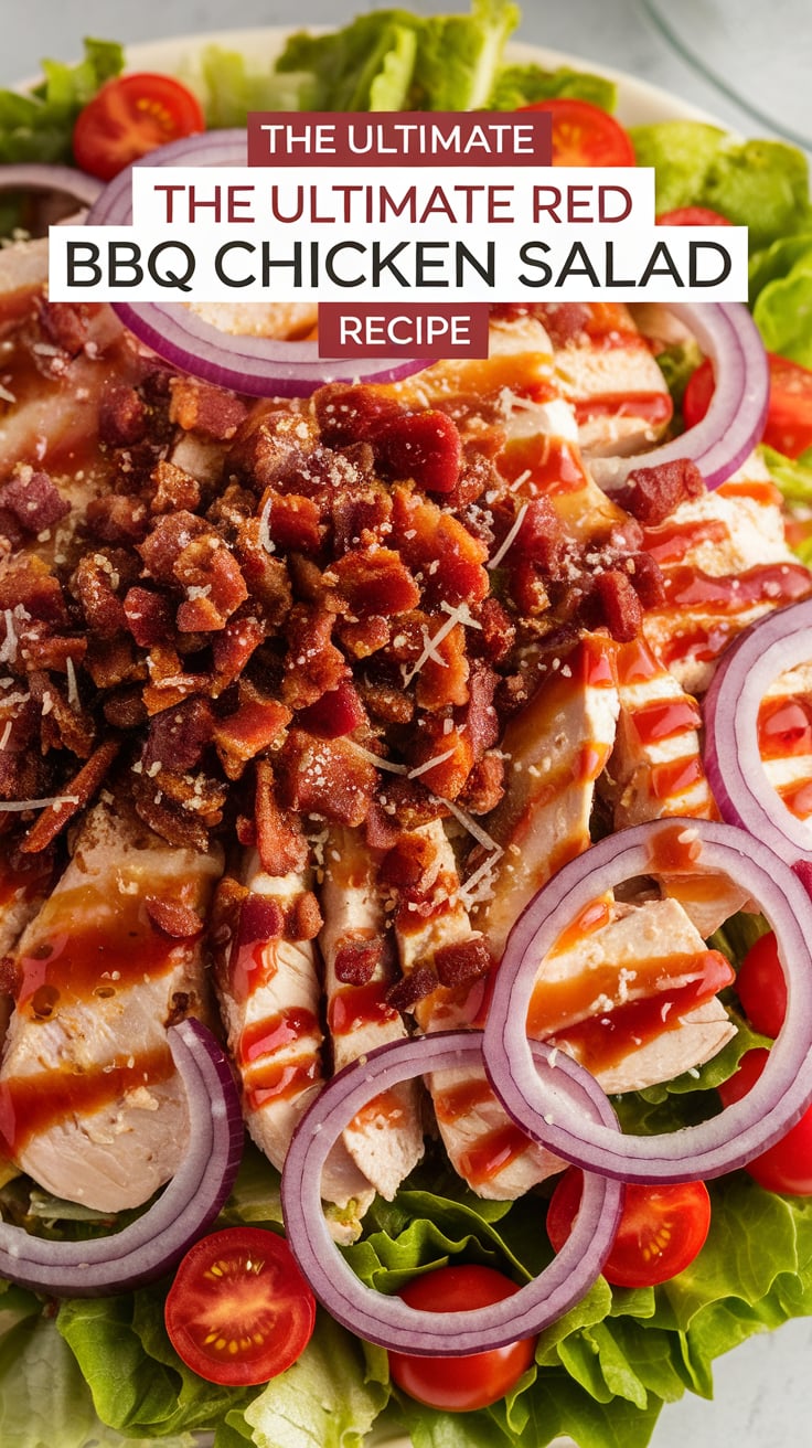 Experience an easy-to-follow guide that ensures your homemade BBQ Chicken Salad is just as vibrant and flavorful as what you love from the restaurant. Packed with fresh ingredients and bold flavors, this dish is not only comforting but also customizable, making it perfect for family meals or entertaining guests.
