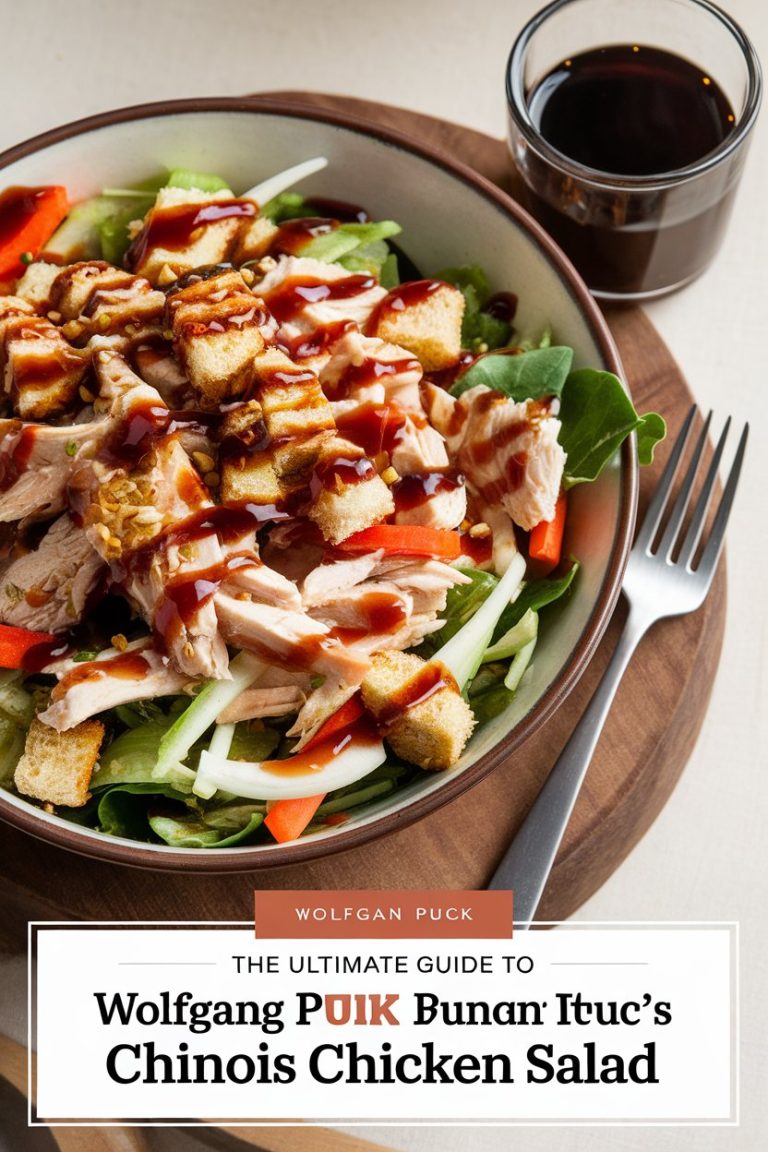 Unlock the deliciousness of Wolfgang Puck's Chinois Chicken Salad with this fantastic copycat recipe that promises to delight your taste buds! From the tender chicken to the crisp veggies and zesty dressing, each bite offers a perfect blend of flavors reminiscent of your favorite restaurant. Elevate your salad game and enjoy a dish that captures the essence of Wolfgang Puck's culinary artistry!