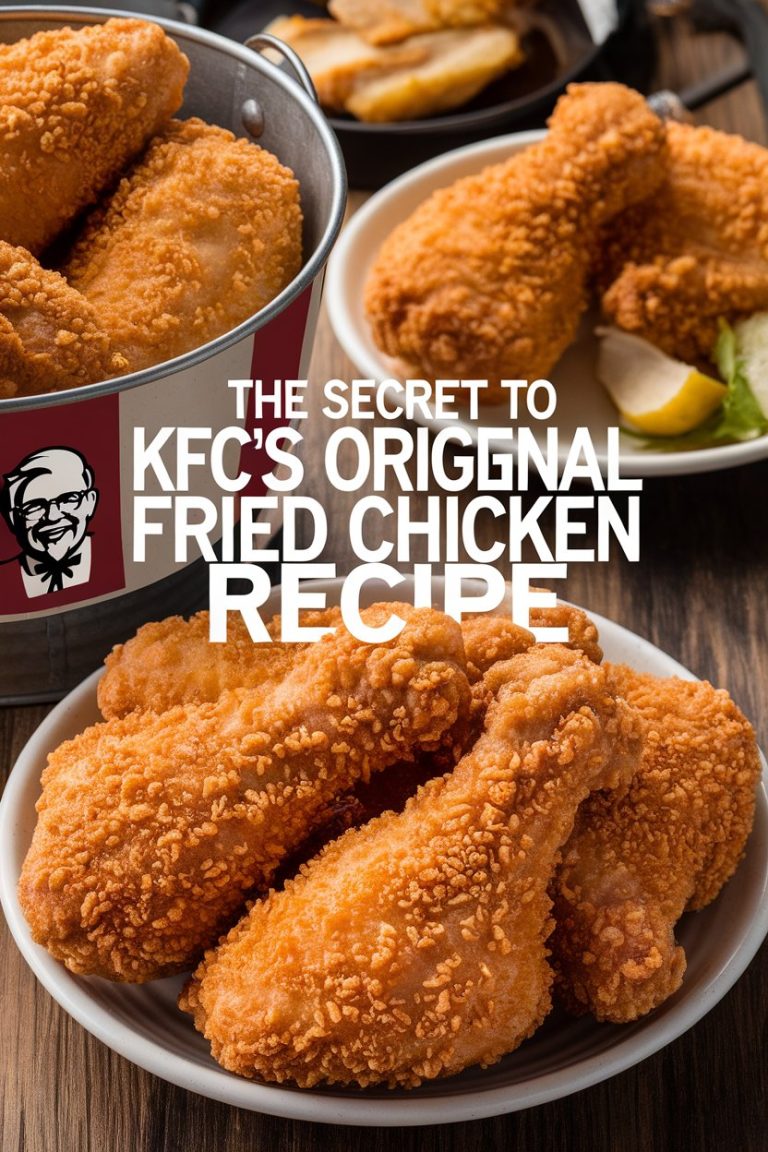 Why settle for fast food when you can recreate KFC’s Original Fried Chicken at home? Our comprehensive recipe reveals all the insider secrets to achieving that golden-brown crust and juicy chicken that has made KFC a favorite for generations. Dive into this culinary adventure and enjoy a classic dish with all the flavors you love!