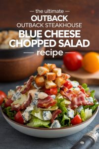 Unlock the deliciousness of Outback Steakhouse's Blue Cheese Chopped Salad with this incredible copycat recipe! With a mix of fresh veggies, bold blue cheese, and a flavorful dressing, our ultimate guide ensures you can enjoy a salad that mirrors the restaurant experience. Elevate your meal with a dish filled with taste and satisfaction, perfect for any occasion!