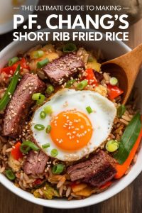 Get ready to impress your loved ones with a homemade version of P.F. Chang's Short Rib Fried Rice that tastes just like the real deal! This copycat recipe is not only easy to follow but allows you to customize every element to your liking. With the rich aroma wafting through your kitchen, you’ll create a memorable meal that brings the essence of P.F. Chang's right to your dining table.