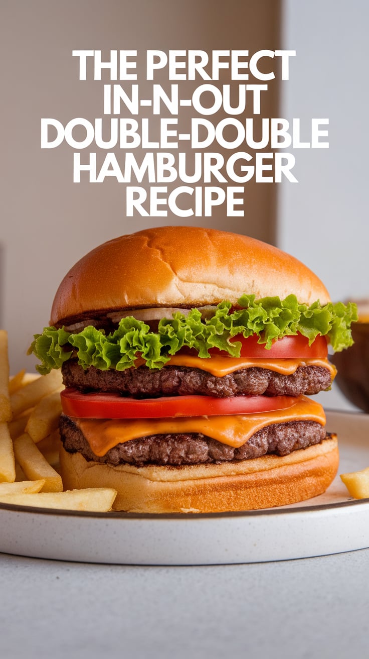 With insider tips and tricks, you’ll learn how to create the signature flavor of the Double-Double from scratch. From seasonings to toppings, every component is crafted to deliver the same mouthwatering experience that has made this burger a fan favorite.