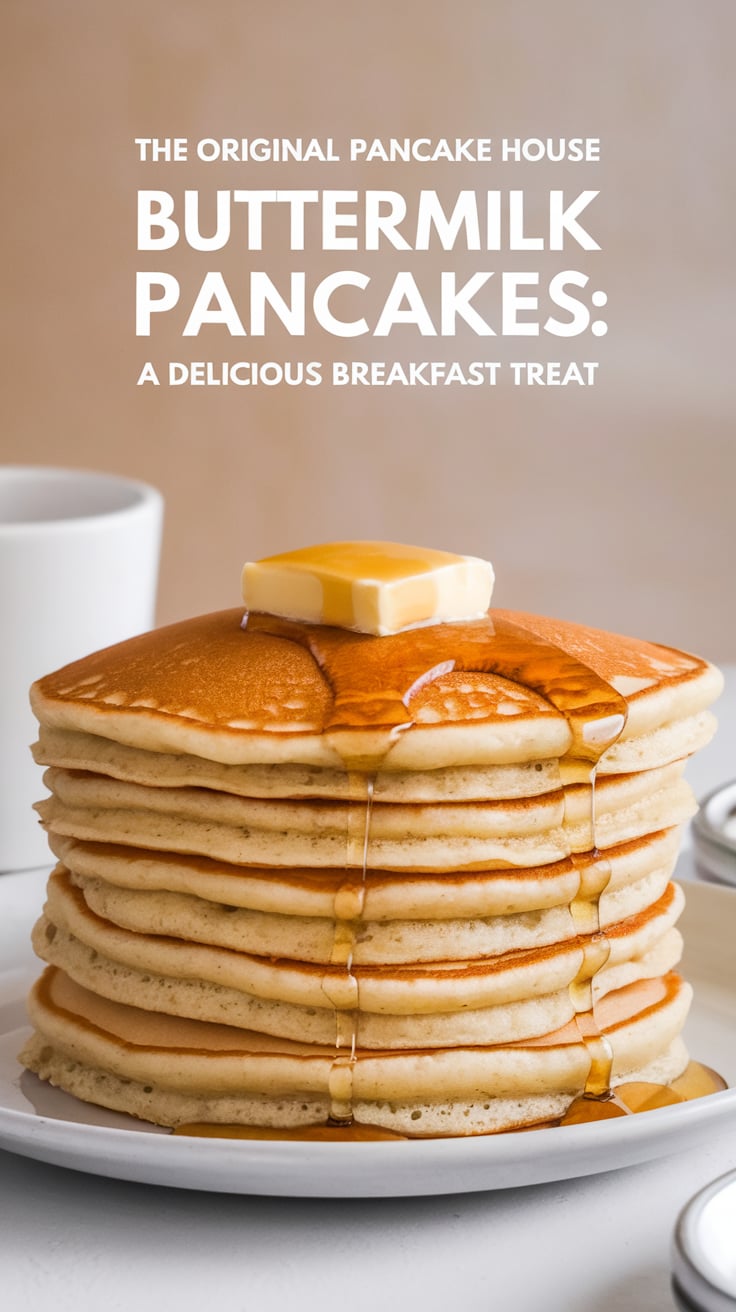 Indulge in the comforting flavors of homemade buttermilk pancakes that taste just like the originals from The Original Pancake House. This easy recipe recreates the signature richness and buttery goodness, ensuring that your breakfast is as satisfying as ever.