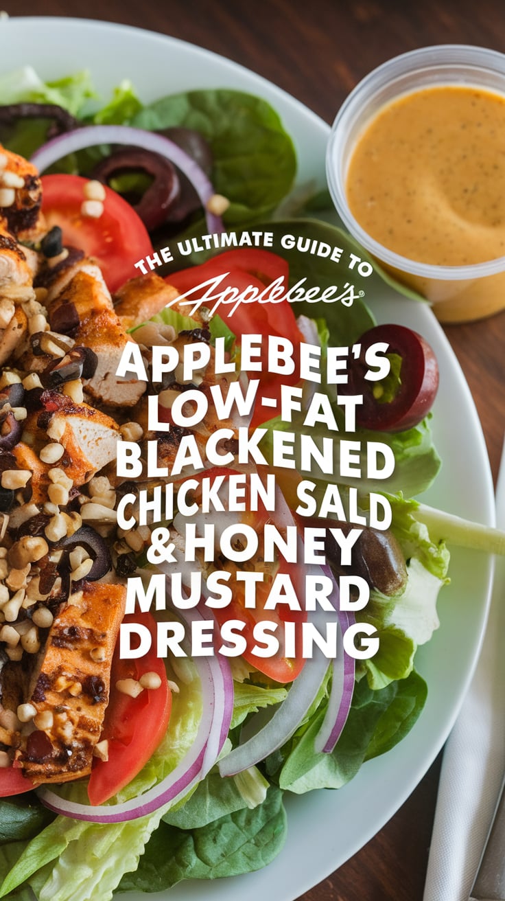Delve into a dish that combines perfectly seasoned blackened chicken with crisp greens and vibrant vegetables, mirroring the beloved restaurant classic. With a flavorful honey mustard dressing that ties everything together, every bite promises to transport you right back to your favorite dining experience.