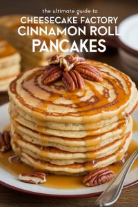 Elevate your breakfast game with our ultimate guide to making Cheesecake Factory Cinnamon Roll Pancakes. This recipe captures the essence of the original, combining fluffy pancake goodness with swirls of cinnamon and a luscious glaze that makes for a show-stopping brunch dish. Prepare for a sweet treat that everyone will rave about!