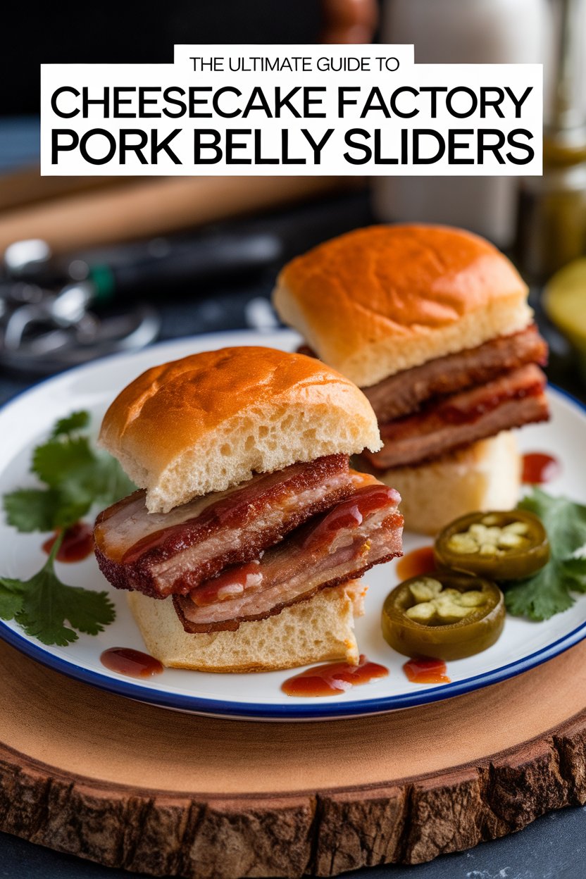 Why wait for a trip to the Cheesecake Factory when you can enjoy their Pork Belly Sliders in the comfort of your own home? This comprehensive guide provides all the tips you need to replicate this beloved dish, from mastering the cooking techniques to assembling the perfect slider. Elevate your meal with a delicious treat that tastes just like the original!