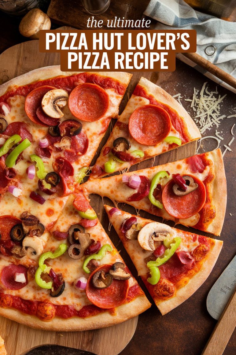 Unlock the deliciousness of Pizza Hut's Lover's Pizza with this incredible copycat recipe that promises to satisfy your cravings! From the perfectly baked crust to the generous toppings, this guide offers everything you need to recreate the iconic experience right in your kitchen. Get ready for a pizza creation that tastes every bit as amazing as the one you love!
