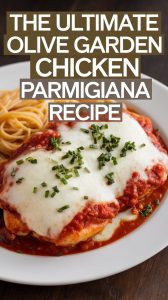 Transform your weeknight dinners into an Italian feast with our Ultimate Olive Garden Chicken Parmigiana Recipe. This copycat version captures the beloved restaurant signature, offering the perfect blend of crispy chicken, tangy marinara, and creamy cheese. Get ready to serve up restaurant-quality flavors that will have everyone asking for seconds and turning your kitchen into their new favorite dining spot!