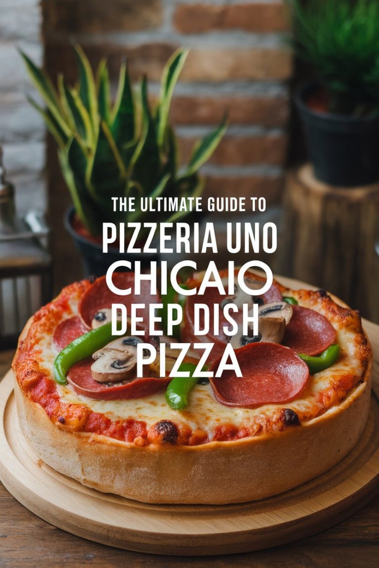 Unlock the secrets of Pizzeria Uno's Chicago Deep Dish Pizza with this incredible copycat recipe! From choosing the right ingredients to mastering the cooking technique, this guide offers everything you need to create a pizza that mirrors the rich flavors and satisfying texture of the original. Enjoy the ultimate comfort food in the warmth of your own kitchen!