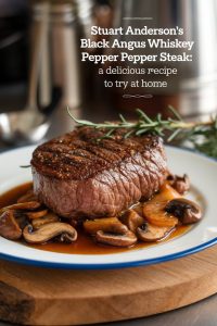Bring the excitement of dining out at Stuart Anderson's Black Angus right to your dinner table with our delicious copycat Whiskey Pepper Steak recipe. With the perfect combination of spices, whiskey, and pepper, this dish delivers all the rich flavors of the original, making it a standout meal for any occasion!