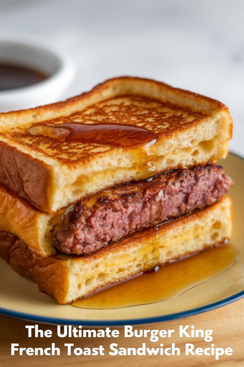 Indulge in the sweet and savory flavors of Burger King’s French Toast Sandwich with our ultimate copycat recipe! This guide reveals the secrets to preparing perfectly golden French toast enveloping crispy bacon and fluffy eggs, ensuring every bite captures the deliciousness of the original. Get ready to elevate your breakfast game with a homemade treat that tastes just like you remember!