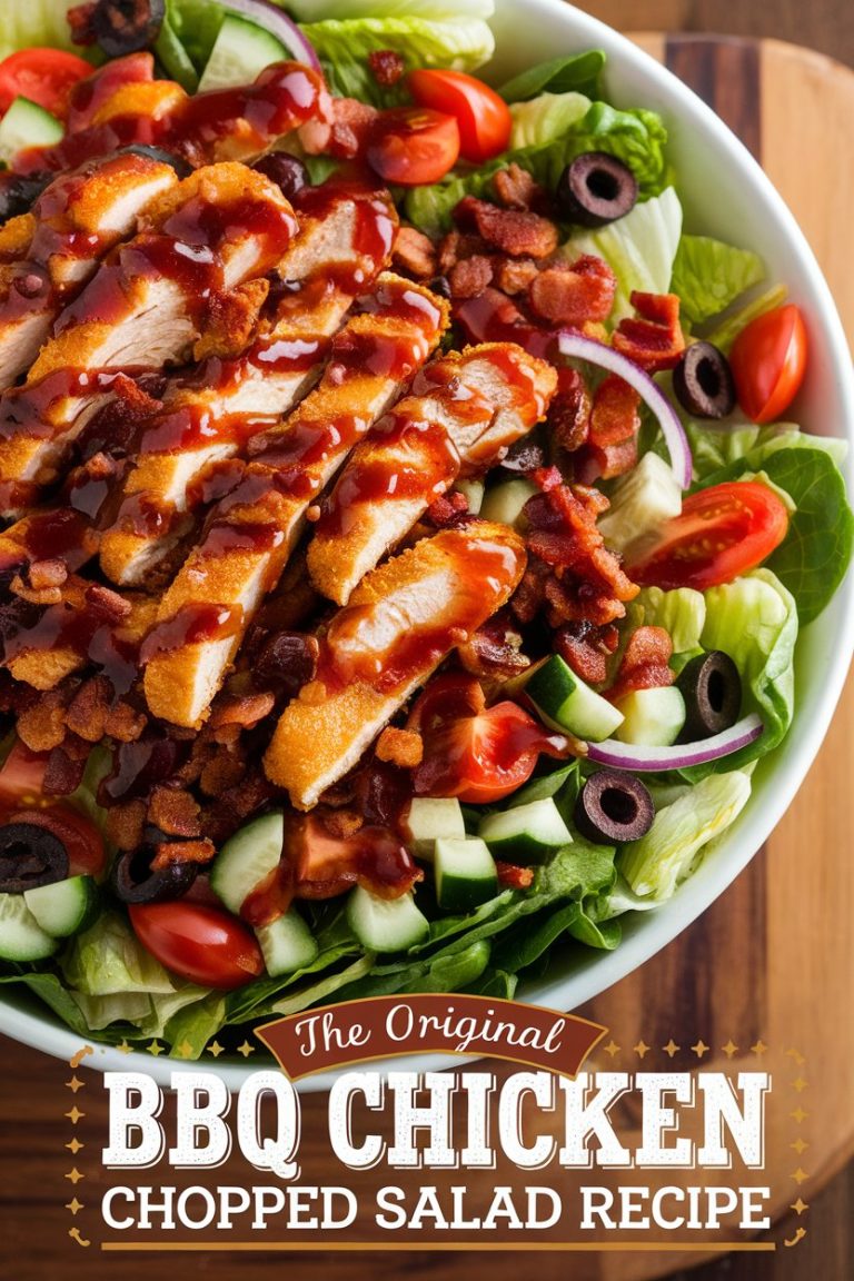 Unlock the secrets to making the Original BBQ Chicken Chopped Salad with this incredible copycat recipe! Featuring tender chicken, crisp vegetables, and a delicious BBQ dressing, this ultimate guide ensures that each bite is a delightful mix of flavors, reminiscent of the classic you love. Enjoy a hearty salad that's perfect for any occasion!