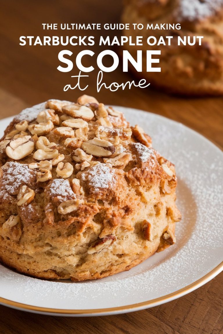 Transform your baking routine with our guide to making Starbucks Maple Oat Nut Scones. This recipe captures all the signature flavors of the original, delivering light, fluffy scones that will fill your kitchen with the warm aroma of maple and oats. Treat yourself to a delicious homemade pastry that tastes just like the coffee shop favorite!