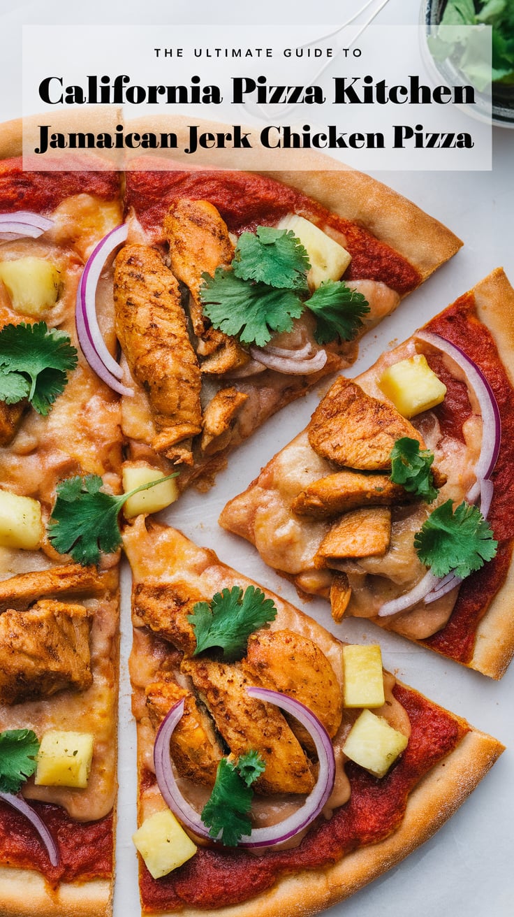 Discover the secrets to making an authentic Jamaican Jerk Chicken Pizza that rivals California Pizza Kitchen's beloved version. This copycat recipe combines marinated chicken, fresh toppings, and a perfectly crispy crust to deliver a flavor explosion that will leave your taste buds tingling. Experience the comfort of your favorite restaurant pizza right from your kitchen!