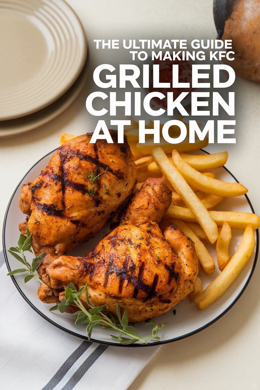 Discover the secrets to replicating KFC’s mouthwatering grilled chicken without leaving your backyard! This easy-to-follow recipe showcases the perfect blend of spices and marinades that deliver that signature taste. Unlock the flavors that have made this dish a classic and transform your next meal into a delicious homage to a beloved favorite.