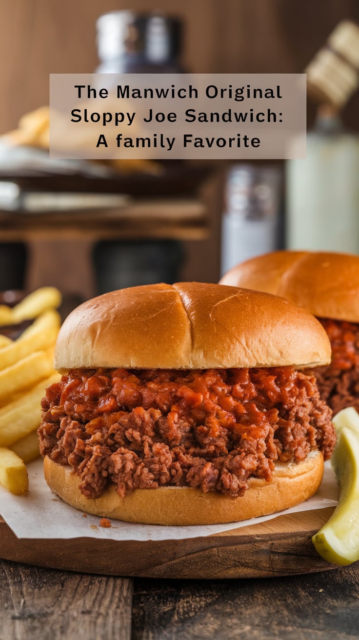 Recreate the beloved flavors of a classic family favorite with The Manwich Original Sloppy Joe Sandwich copycat recipe. This deliciously messy masterpiece brings together ground beef and savory sauce, ensuring every bite is packed with the comforting taste you remember from childhood.