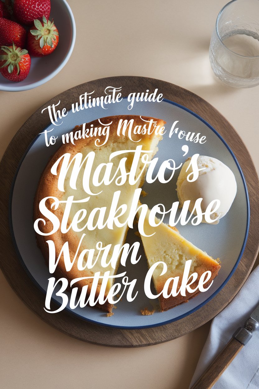 Why dine out when you can savor the exquisite flavors of Mastro's Warm Butter Cake in the comfort of your home? Our ultimate guide provides insider tips to achieve the perfect balance of crispy outside and gooey inside, ensuring that every bite is a delightful nod to the original dessert you love. Treat yourself to a dessert experience like no other!