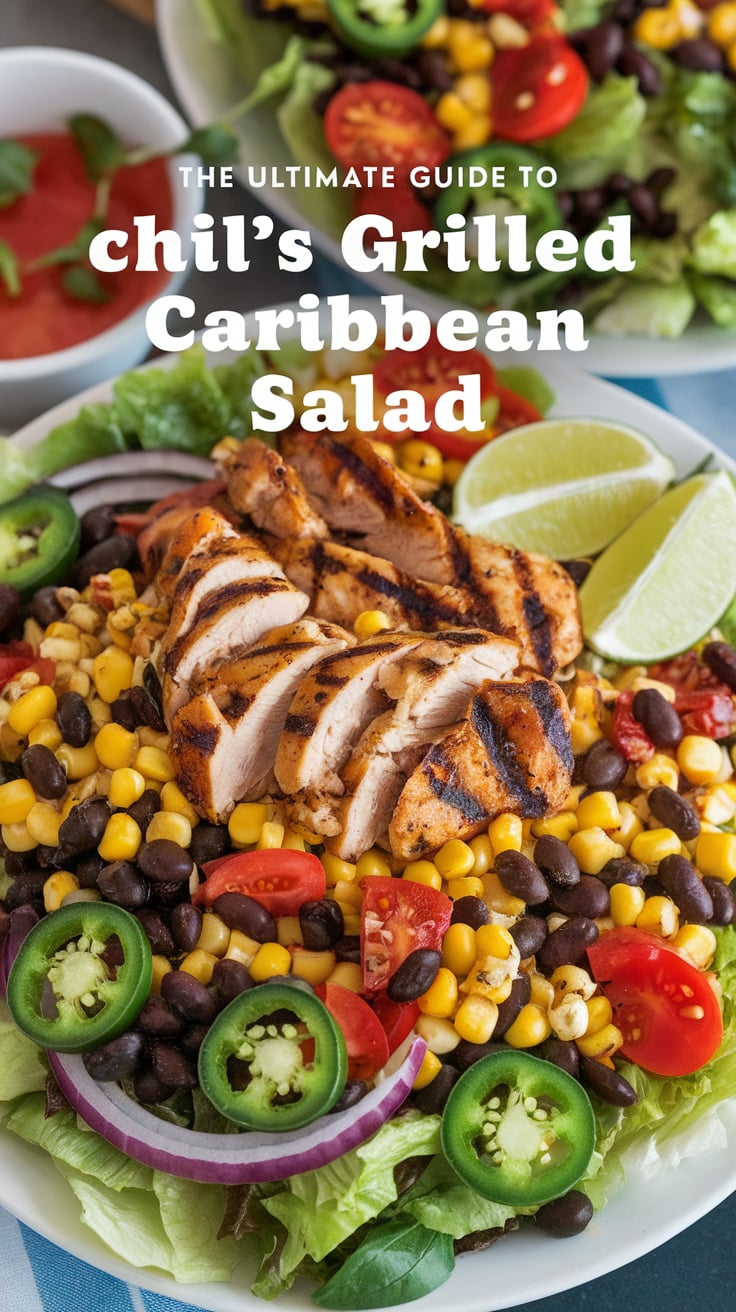 Experience the vibrant flavors of Chili's Grilled Caribbean Salad right in your kitchen with this fantastic copycat recipe. Enjoy a delightful combination of grilled chicken, fresh greens, and tropical fruits that replicate the original dish perfectly, bringing a taste of the Caribbean to your table without the restaurant visit.