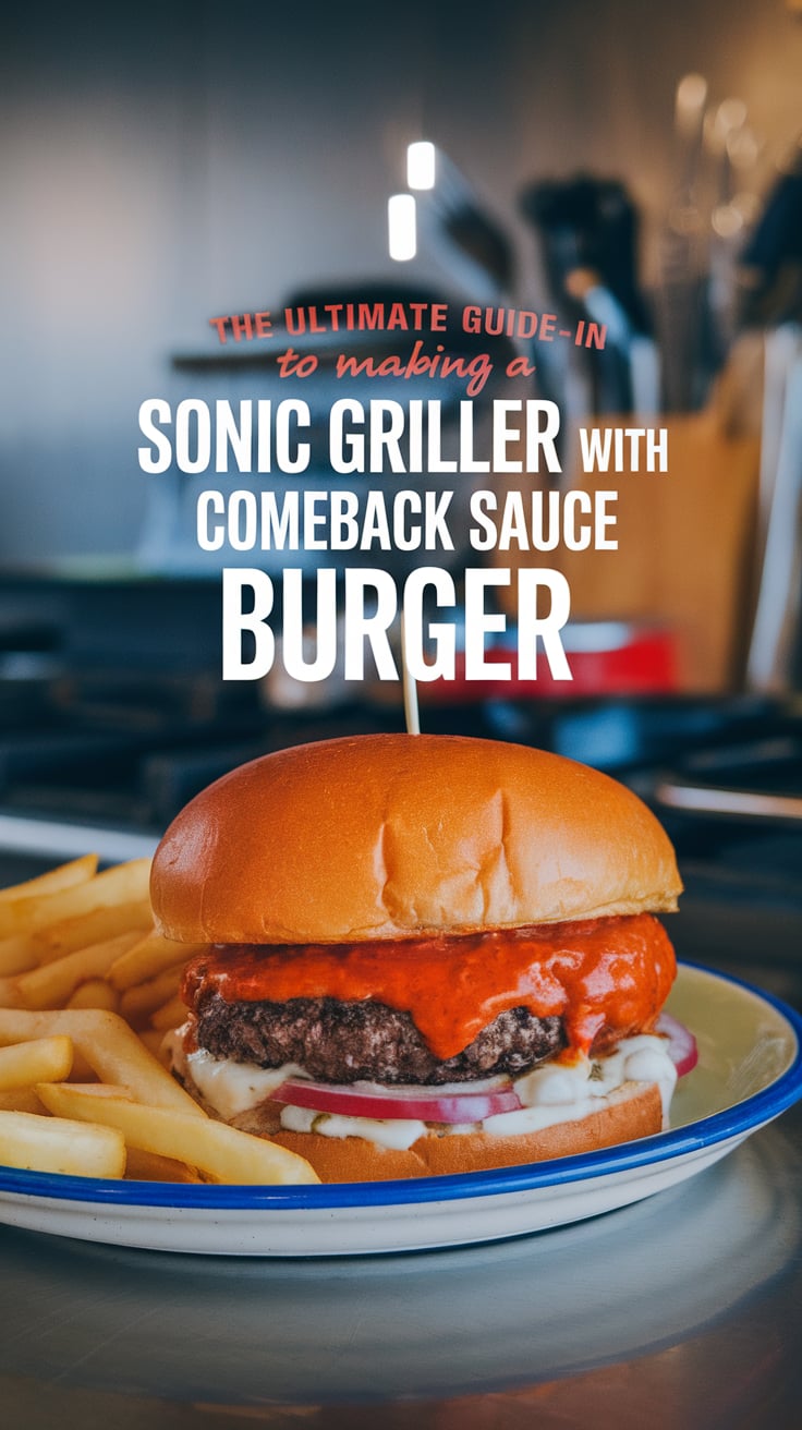 This recipe isn't just a meal; it's a culinary experience that captures the essence of Sonic’s famous burger while allowing you to enjoy it at home. From the perfectly seasoned patty to the delectable sauce, every element is crafted to replicate the original, allowing you to indulge your cravings without the drive-thru.