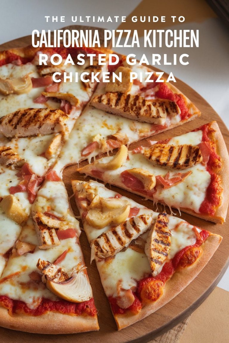 Bring the iconic taste of CPK’s Roasted Garlic Chicken Pizza to your dining table with this ultimate copycat recipe! Packed with flavor and topped with fresh ingredients, this dish is perfect for impressing guests or enjoying a cozy night in. Discover how easy it is to recreate a pizza that captures all the deliciousness of the original, ensuring every bite is a delight!