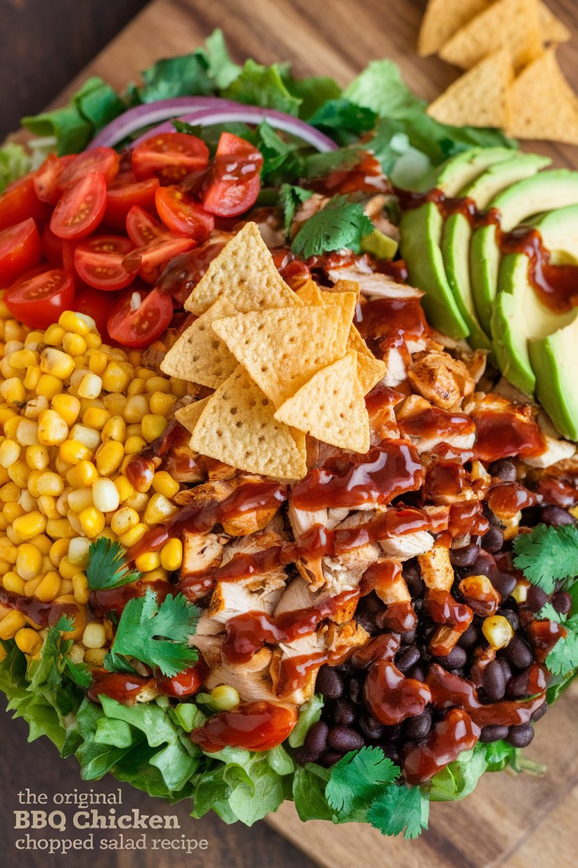 Enjoy the smoky flavors and vibrant colors of the Original BBQ Chicken Chopped Salad with our fantastic copycat recipe! This guide reveals the secrets to creating a hearty salad packed with tender grilled chicken, fresh veggies, and a tangy BBQ dressing, ensuring every bite is as delicious as the original. Get ready to elevate your salad game and savor this crowd favorite!
