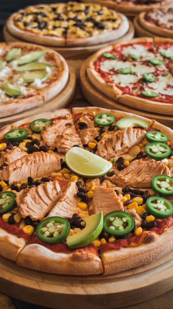 Experience the bold and zesty flavors of California Pizza Kitchen's Southwestern Burrito Pizza with our detailed copycat recipe. This vibrant dish brings together spicy seasoned chicken, black beans, and fresh toppings, all layered on a crispy crust to deliver a taste that rivals the original. Get ready to enjoy a slice bursting with southwestern flair!