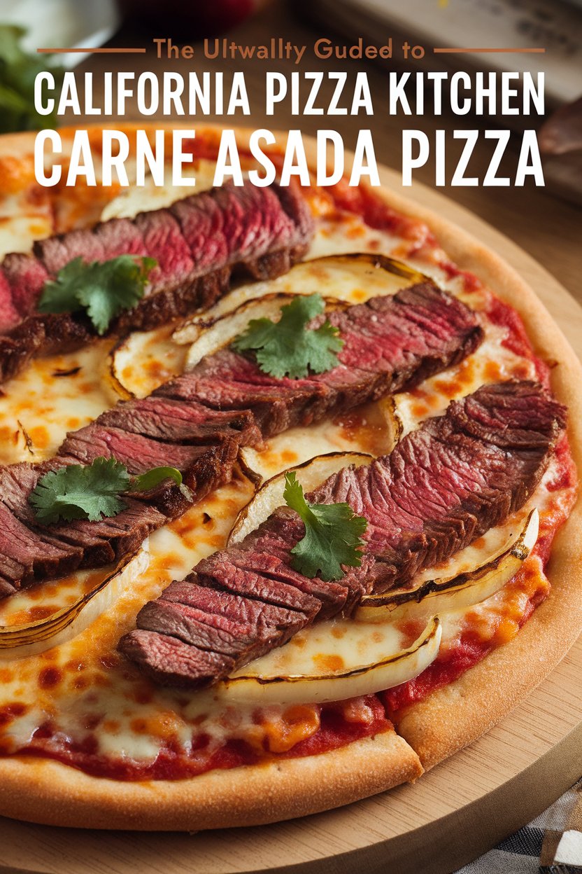 Craving the bold flavors of California Pizza Kitchen’s Carne Asada Pizza? Our ultimate guide will show you how to create this mouthwatering dish in your own kitchen! This copycat recipe brings together perfectly seasoned steak, fresh toppings, and a delicious crust, delivering the same satisfying taste and texture as the original. Get ready to impress your friends with a gourmet pizza night at home!