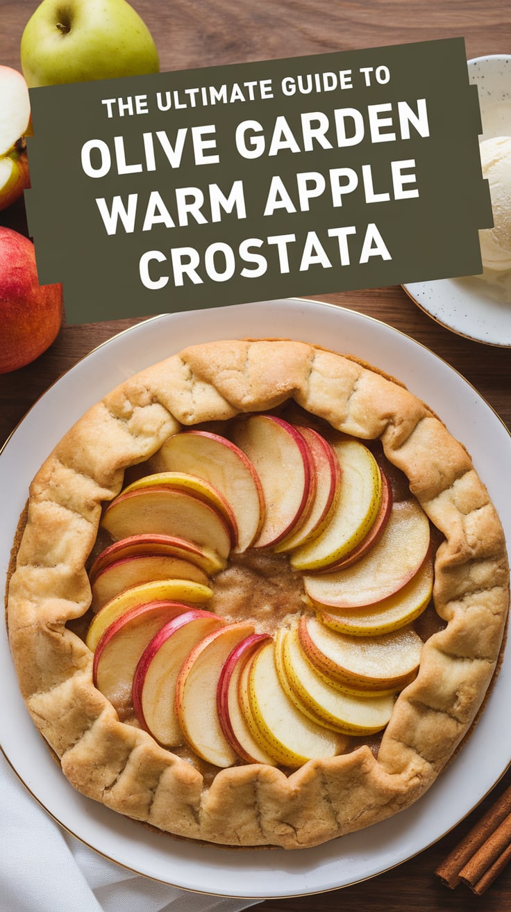Experience the joy of dessert with The Ultimate Guide to Olive Garden Warm Apple Crostata, where you can recreate a classic dish that feels like dining out. This carefully crafted copycat recipe highlights the same warm, cinnamon-spiced apples and buttery crust that you love from Olive Garden, allowing you to savor the authentic taste anytime you desire. Dive into our guide to learn the secrets to making this delectable dessert!