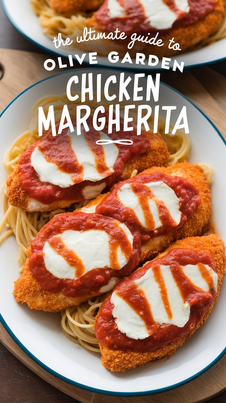 Craving the delicious combination of grilled chicken, melty cheese, and zesty pesto from Olive Garden? Our Chicken Margherita copycat recipe brings all these mouthwatering flavors to your dining table in no time. With simple steps and easily accessible ingredients, you can recreate this beloved classic that tastes just like it’s straight from the restaurant!