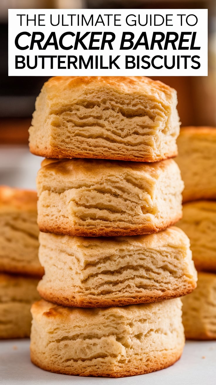 Transform your dining experience with warm, fresh buttermilk biscuits that melt in your mouth. Whether slathered in gravy or enjoyed with honey, these homemade biscuits will elevate any meal and have everyone asking for the recipe.